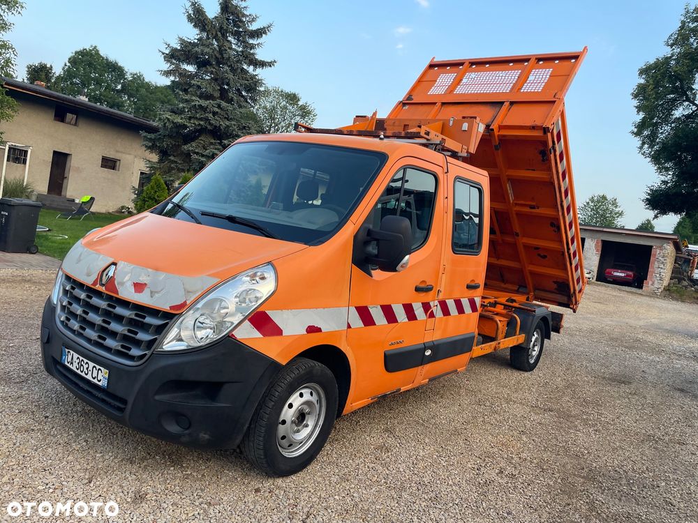 Renault Master wywrotka dubel kabina 7 osób - 16