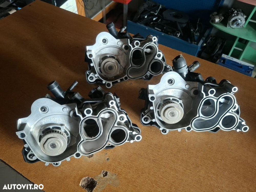 Pompă apă cu carcasă termostat Vw Audi Skoda Seat 1.0  1.2 1.4 Tsi - 2