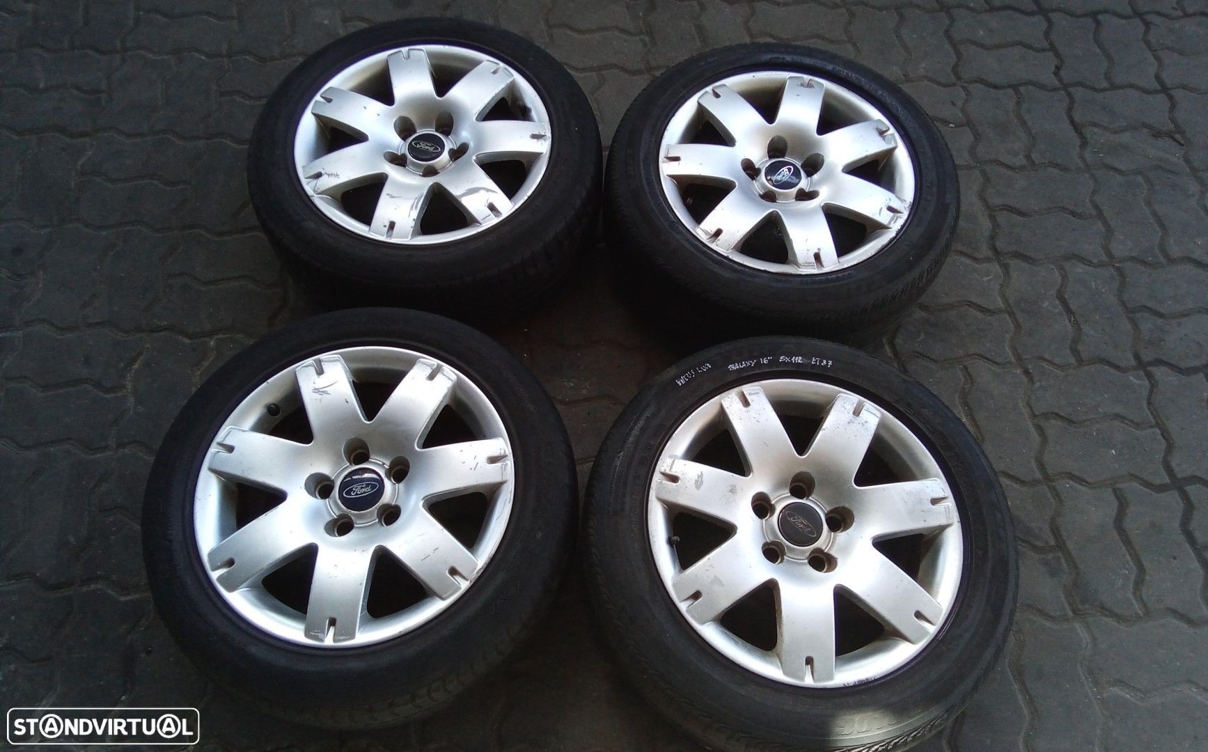 Jantes FORD GALAXY R16 furação 5x112 - 1