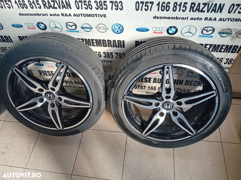 Jante Honda Renault Dacia Duster Kia Mazda R17 225/45R17 4X114.3 Anvelope Vara Hankook Foarte Bune - 6