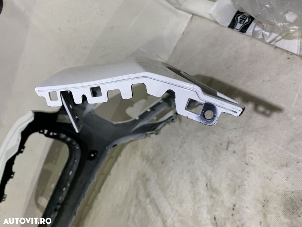 Bara fata Jaguar E-Pace, 2017, 2018, 2019, 2020, 2021, 2022, 2023, cod origine OE J9C3-17F003-AA, cu gauri pentru senzori de parcare (4). - 4