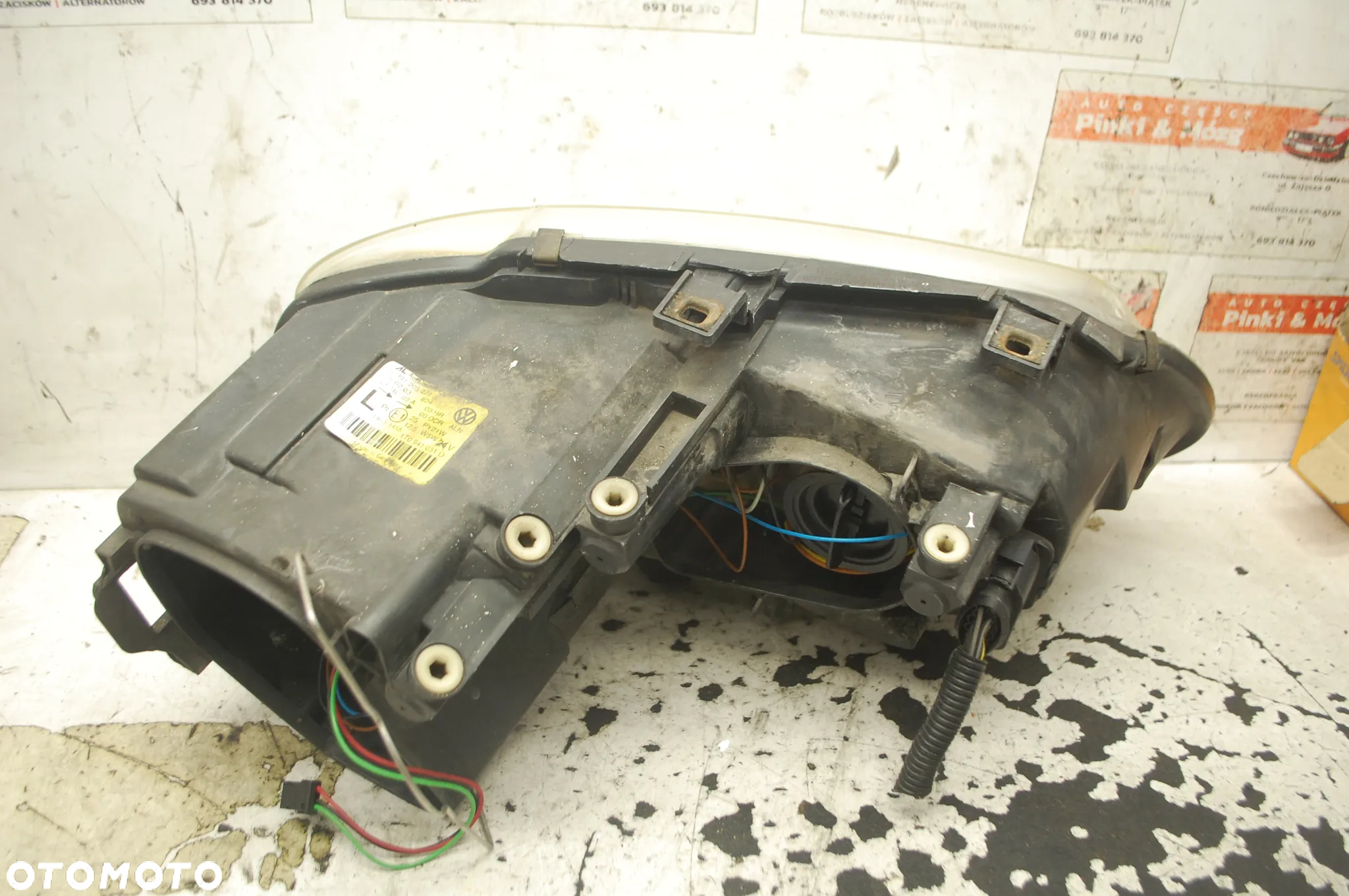 LAMPA LEWY PRAWY PRZÓD PRZEDNIA XENON VW TOURAN I CADDY 1T0941032F 1T0941031D - 5