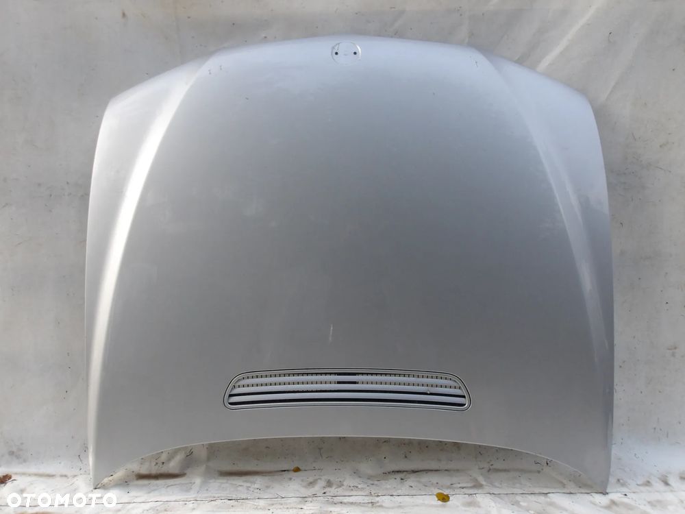 MASKA POKRYWA SILNIKA BMW E65 E66 TITANSILBER PIERWSZY LAKIER F-VAT - 1