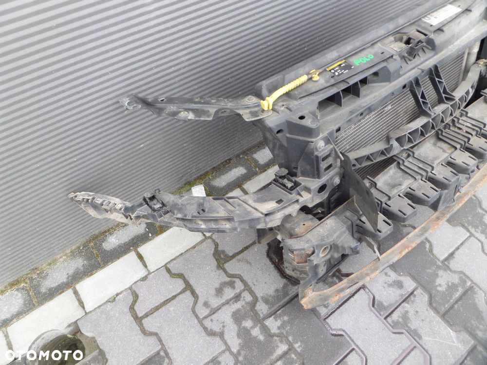 wzmocnienie czołowe chłodnice pas przedni vw polo v 6c lift 1.4 tdi - 2