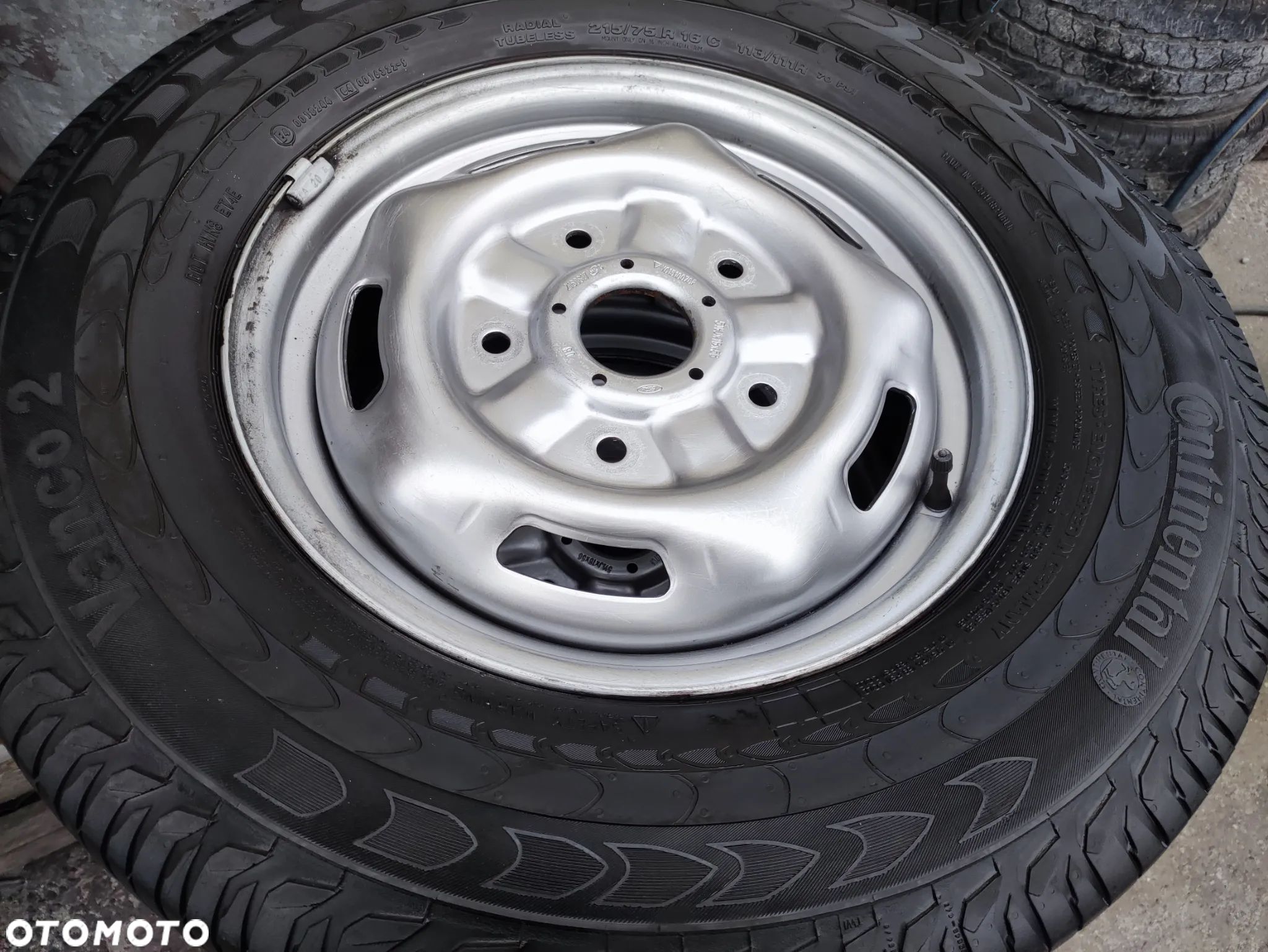5x160 Felgi Stalowe Stal 16 C 16C Koła Letnie Lato FORD TRANSIT IV V VI 4 5 6 TOURNEO CUSTOM Legnica ALU-RAD 215/75 7mm - 1
