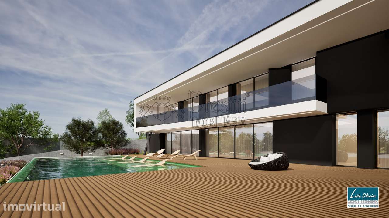 Moradia T4+1 com 4 Suites e piscina privativa em Guimarães - Grande imagem: 4/17