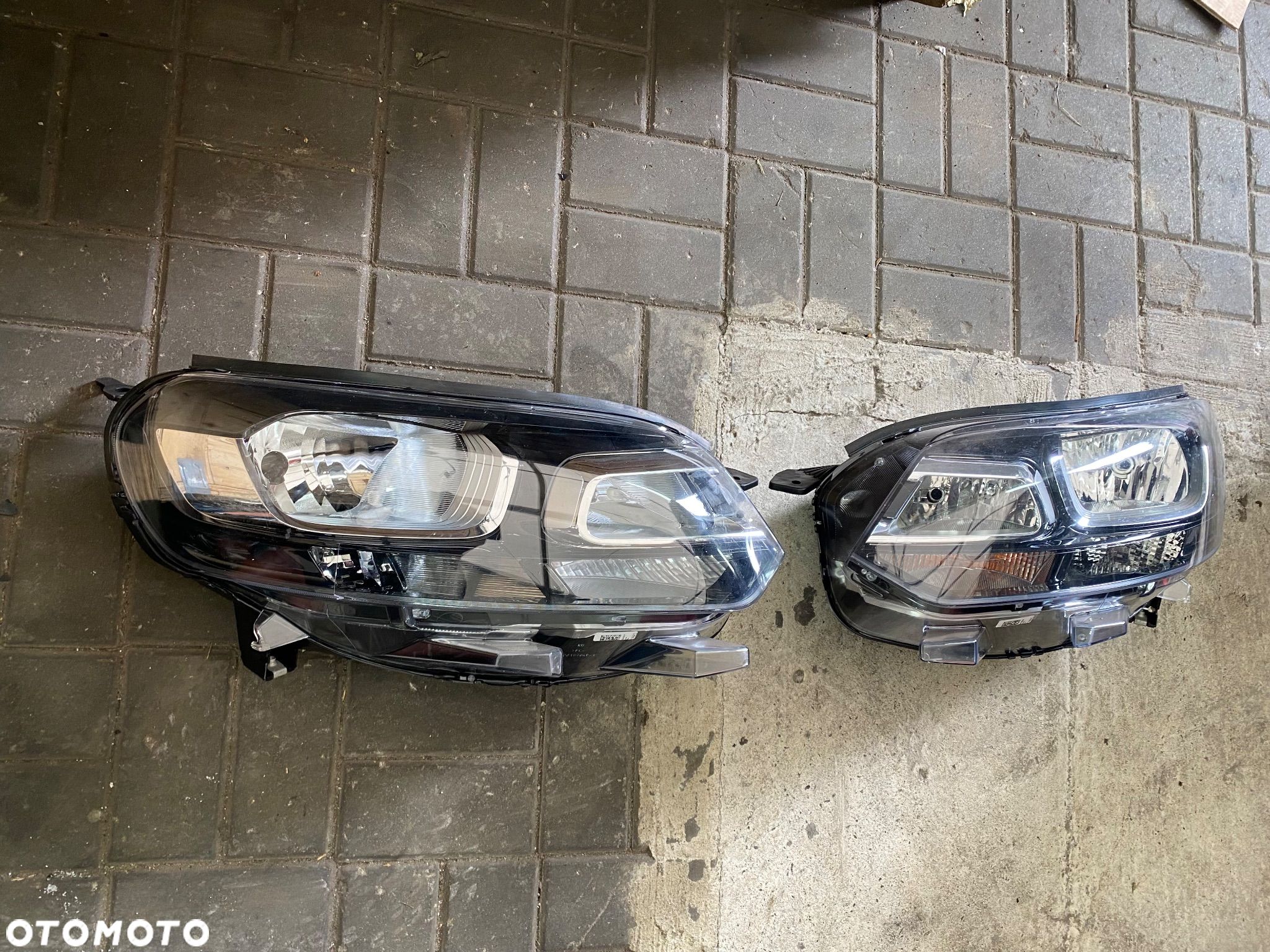 Lampy przednie L+P 9808567780-00 9808567680-00 Citroen Jumpy NOWE ORG. - 1