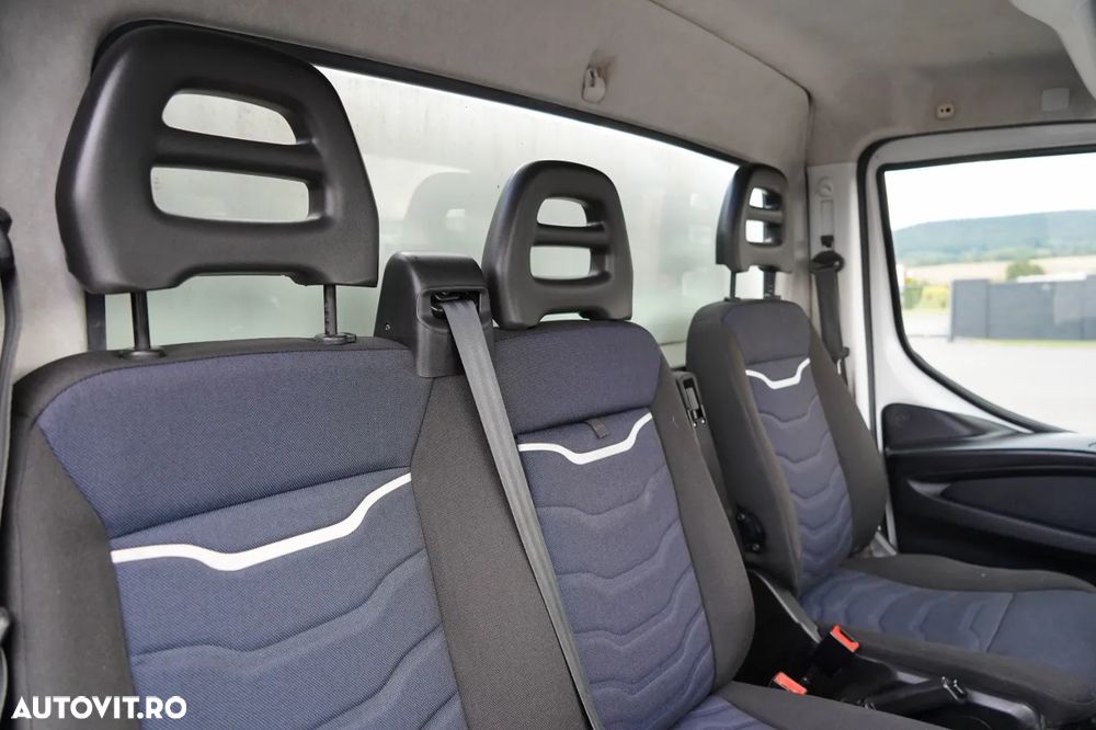 Iveco DAILY 35-160 / BASCULATOR SPATE / OȚEL / 3 LOCURI / DOUĂ / MANUAL / IMPORTAT / EURO 6 - 33