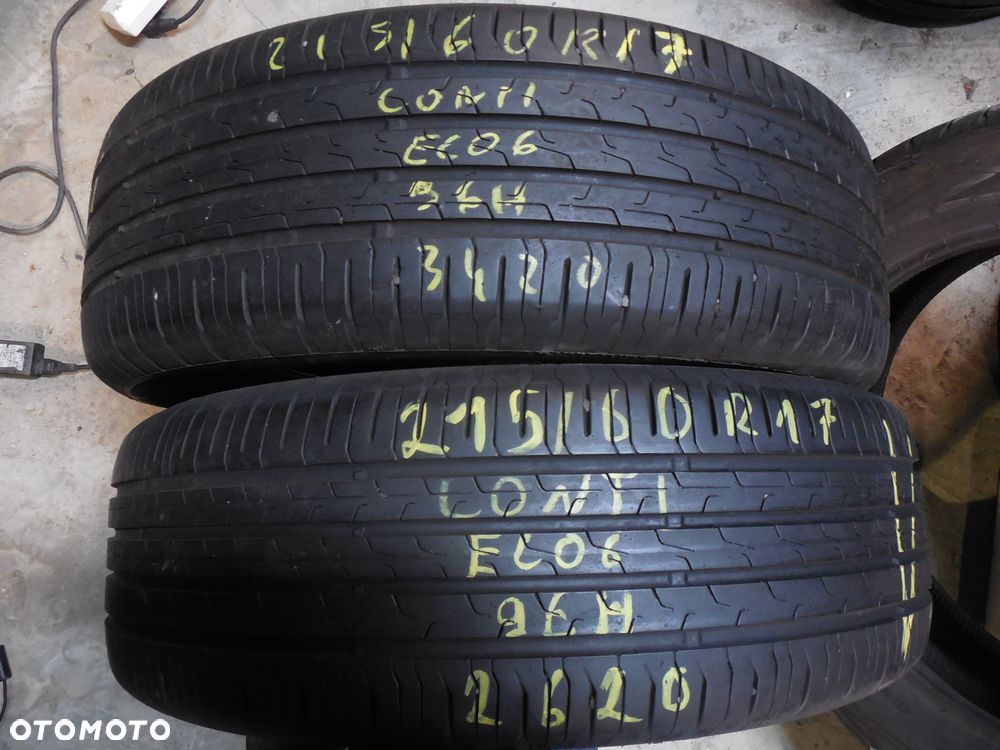 OPONY 215/60R17 CONTINENTAL ECO CONTACT 6 DOT 3420 7.4MM - 2