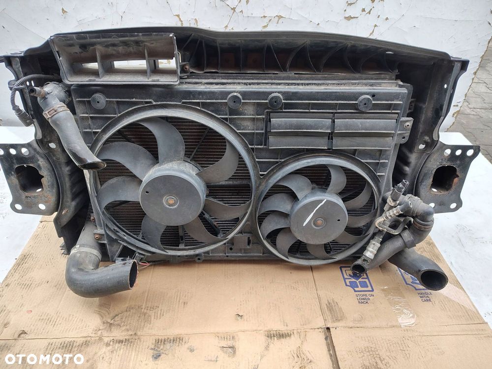 WZMOCNIENIE CZOŁOWE WENTYLATORA Z KLIMĄ KOMPLET VW GOLF 6 VI 1.4 TSI - 2