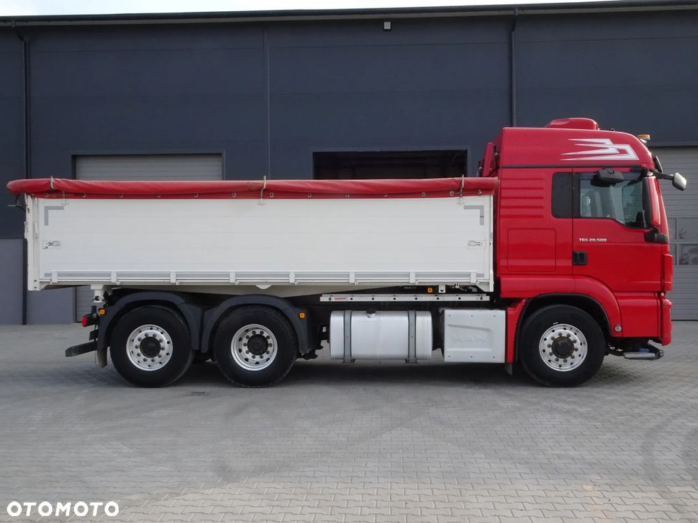 MAN TGS 28.500 Kempf 3-stronny do Zboża Idealny Stan Hydrodrive 6x4 Oś Skrętna - 6