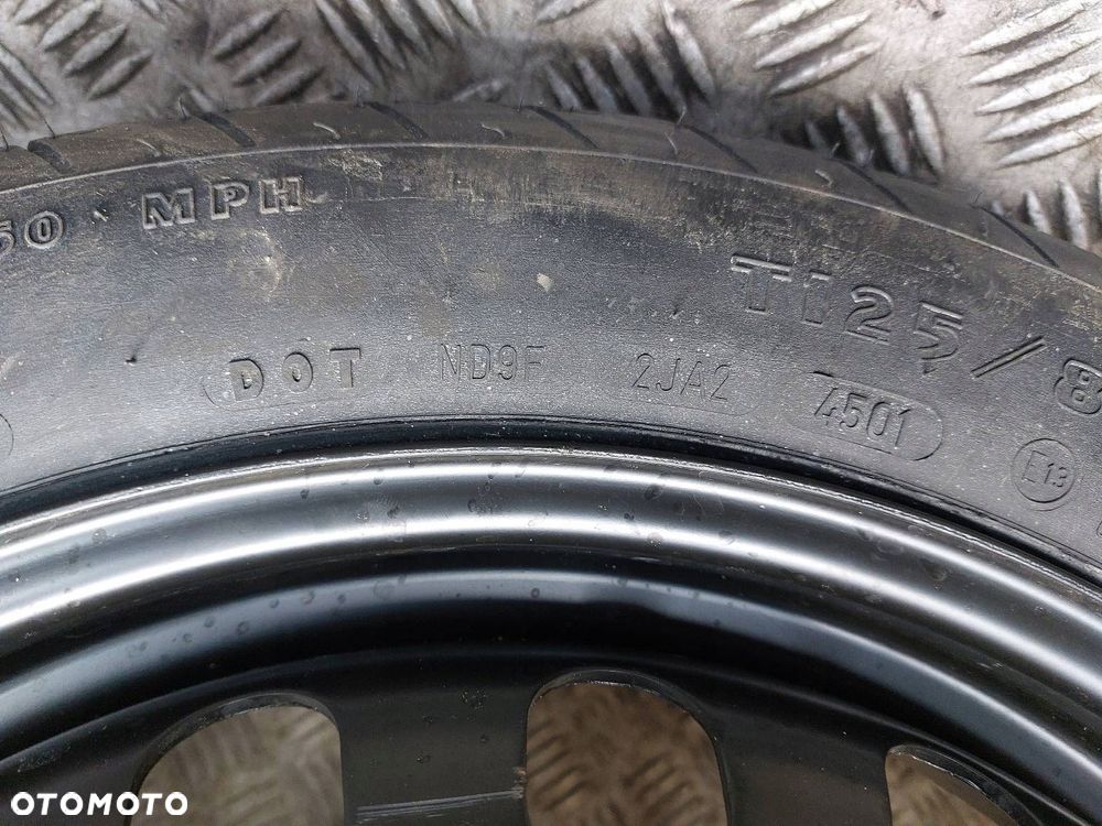 DOJAZDÓWKA 5x112 4Jx17 ET35 FI57,1 125/80R17 AUDI A4 B6 8E0601027C - 3