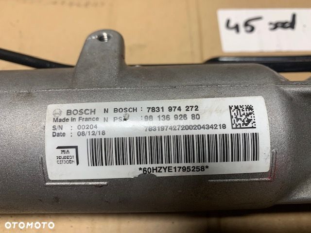 UKŁAD KIEROWNICZY MAGLOWNICA JUMPY  EXPERT PROACE 9813692680 gwa!! - 3