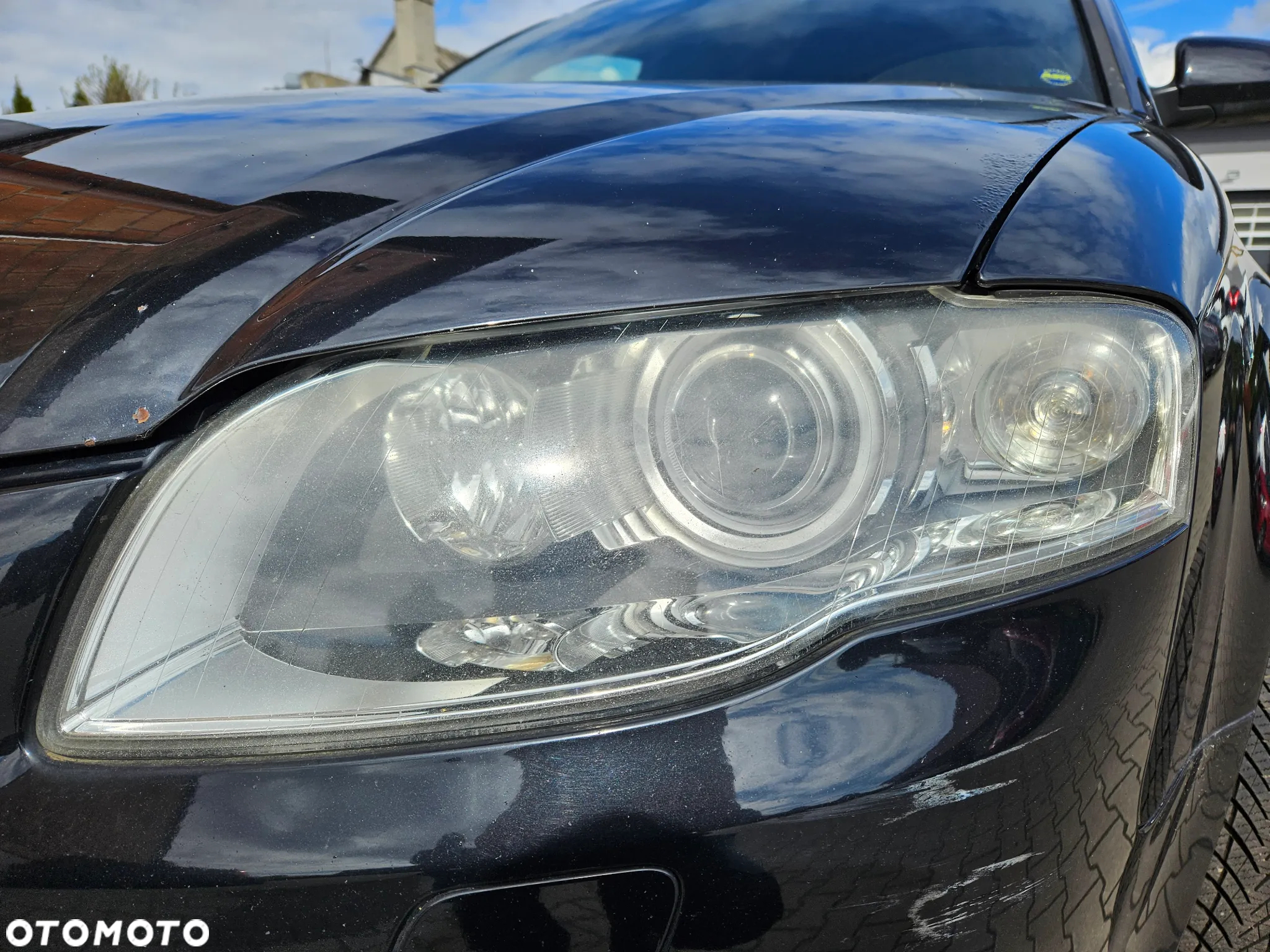 Audi A4 B7 lampa przód przednia prawa lewa xenon 8E0941004BM 8E0941003BM - 2