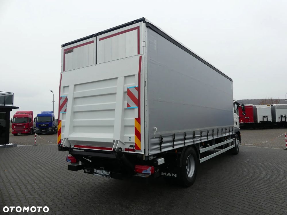 MAN TGM 18.250 / FIRANKA 7.30 + WINDA / ZSUWANY DACH / EURO 6 / - 7