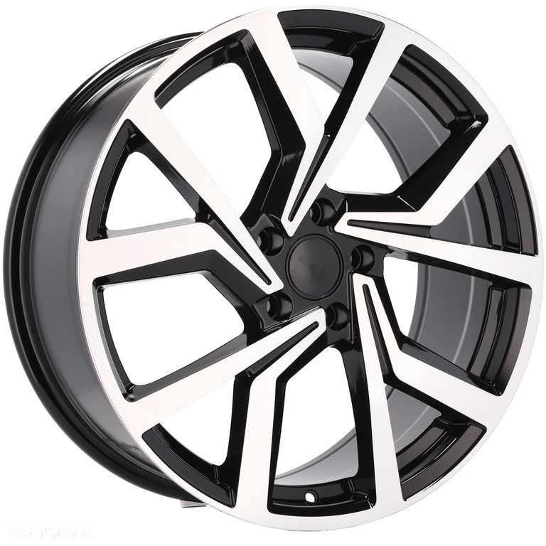 4x Felgi 17 m.in. do VW Caddy Crossgolf Golf Jetta Passat Scirocco Sharan Tiguan - B1154 (FBX157) - 3