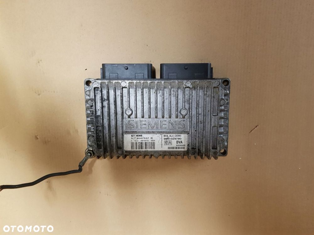 peugeot komputer skrzyni s118047537b 9661029780 - 1