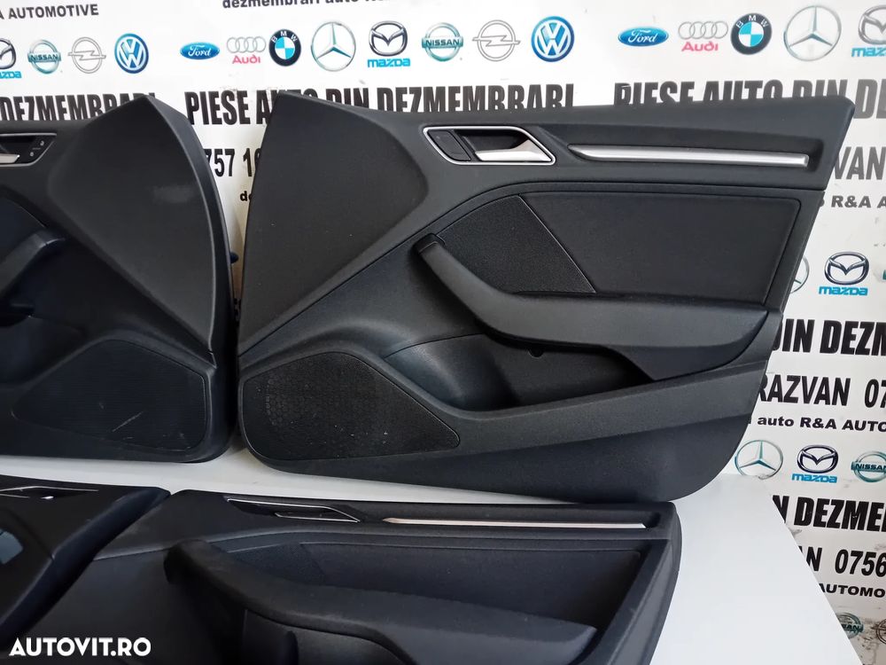 Fete Fata Tapiterie Usa Fata Spate Audi A3 8V Din Piele Volan Stanga An 2013-2020 - 8