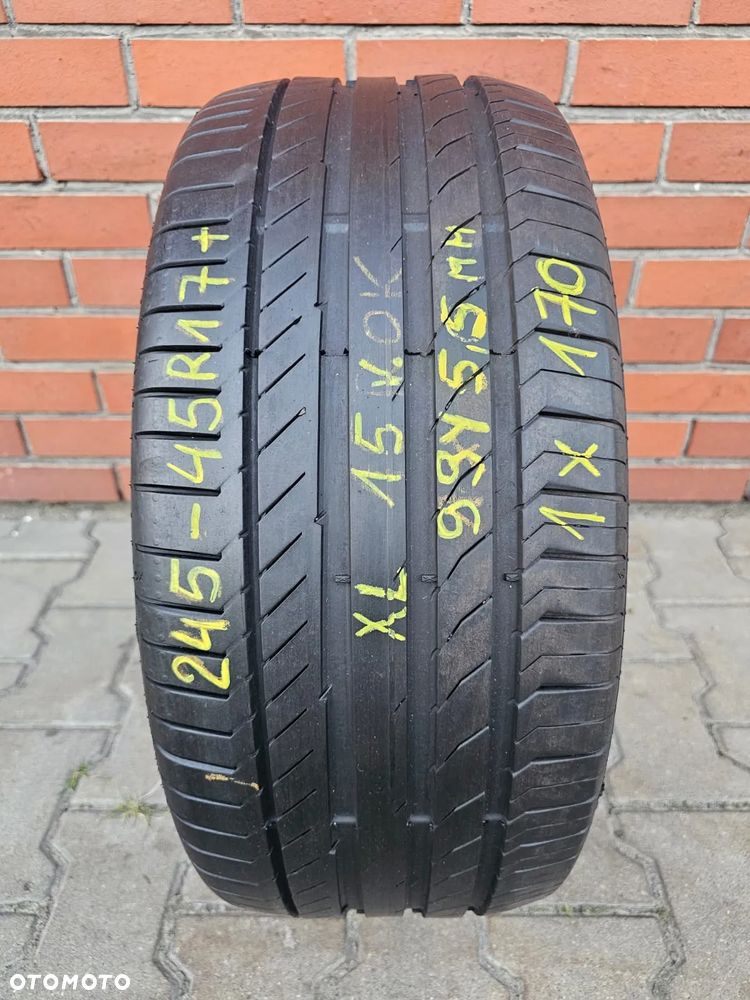 (O170) 245/45R17 99Y 5,5mm XL 15r / Continental ContiSportContact 5