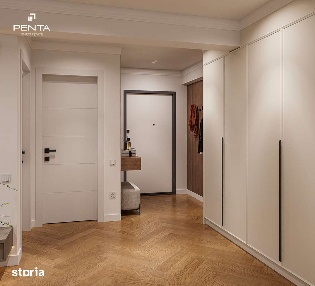 Apartament 2 camere NOU | Penta Smart Estate Finisat complet | Balcon - Imagine principală: 5/9