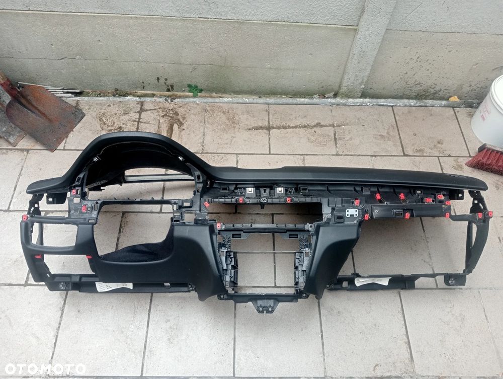 BMW X5 F15 X6 F16 DESKA ROZDZIELCZA KONSOLA SKORZANA SKORA