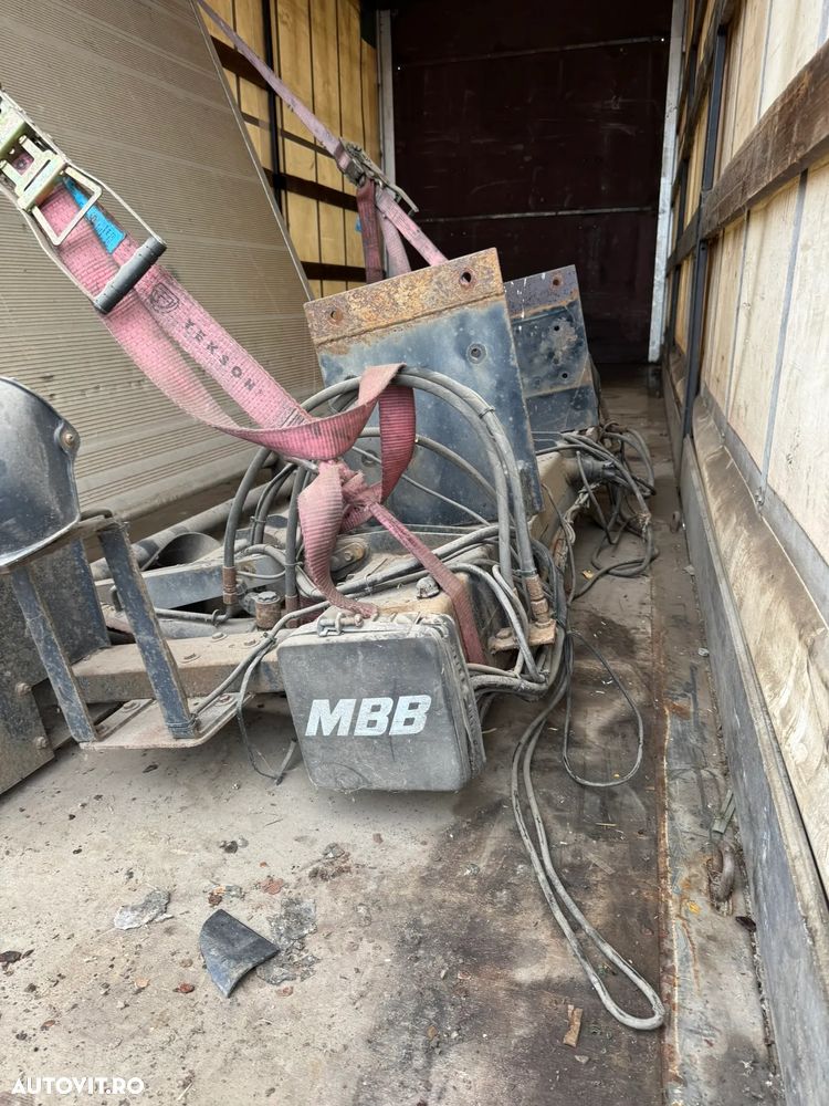 Lift hidraulic MBB 1000AQ cu semisasiu Camion universal DEZMEMBRARI - 3