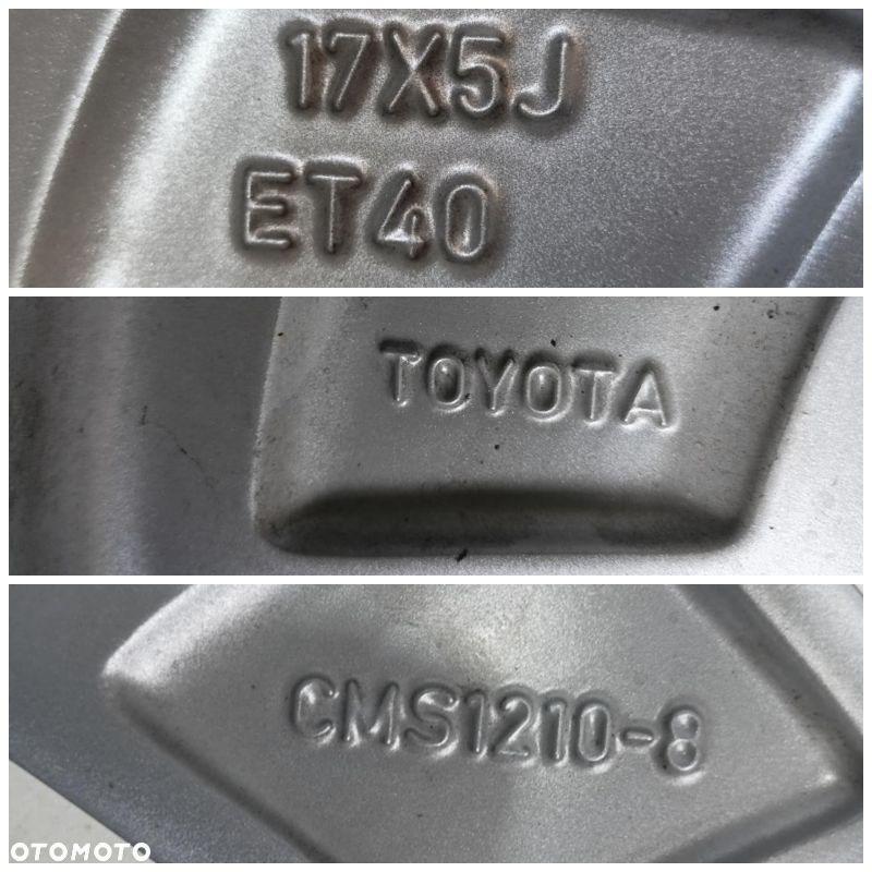 Koła 4x100 17 Toyota Aygo X Continental 8mm (H695) - 8