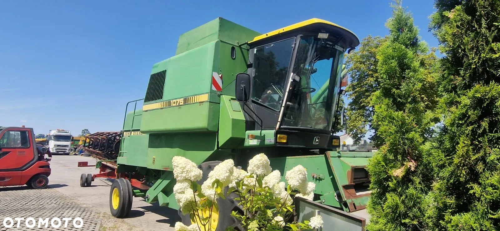 John Deere 1075 Import 3723 MTG Oryginał Kombajn zbożowy - 2