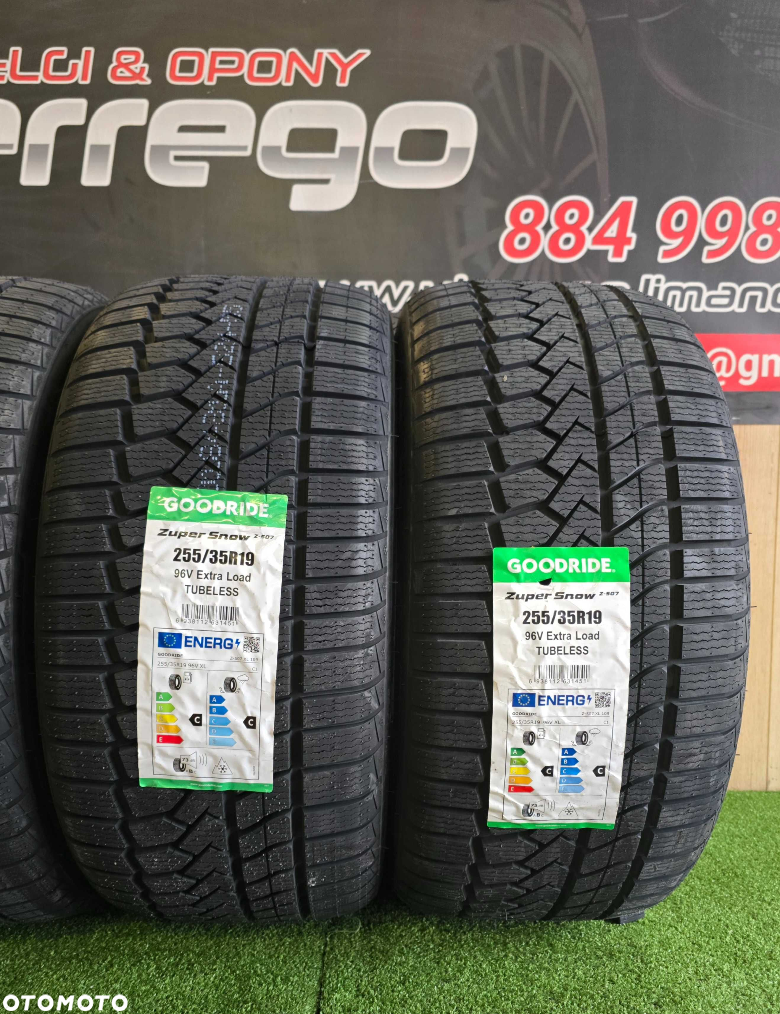 Nowe opony zimowe GOODRIDE ZuperSnow Z-507 - 255/35/R19 - 5