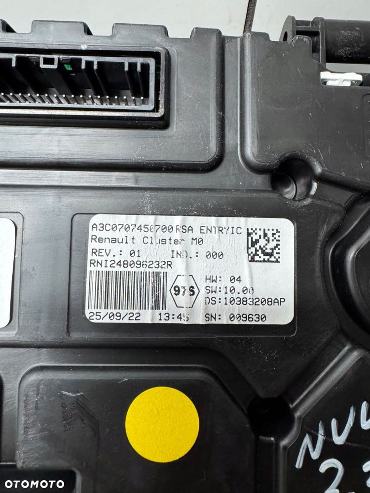 licznik zegary nissan nv400 master movano 248096232r - 7