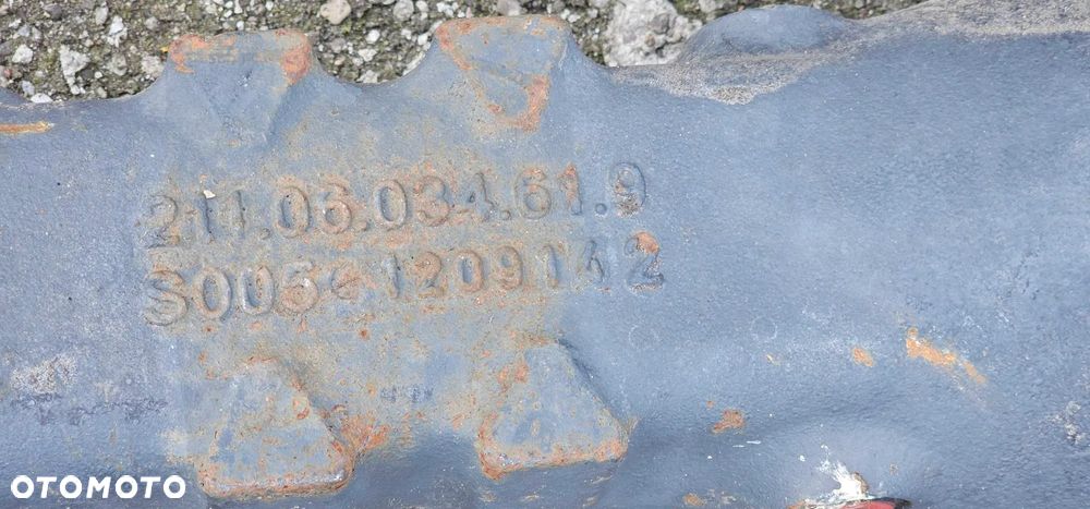 Most przedni zwrotnica przekładnia KRAMER ALLRAD 750 2015 - 4