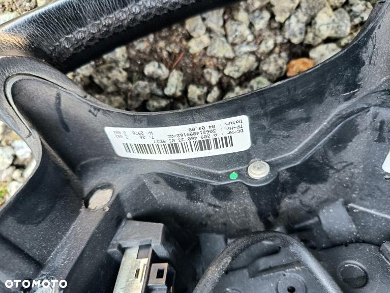 MERCEDES W209 CLK W211 LIFT W219 CLS KIEROWNICA AMG CZARNA SKÓRZANA ŁOPATKI - 12