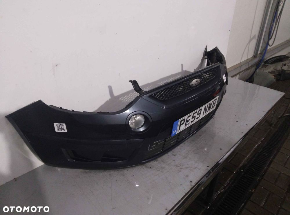 + ZDERZAK PRZÓD PRZEDNI DO FORD SMAX S-MAX X6 SZARY GRAFITOWY HALOGENY - 3