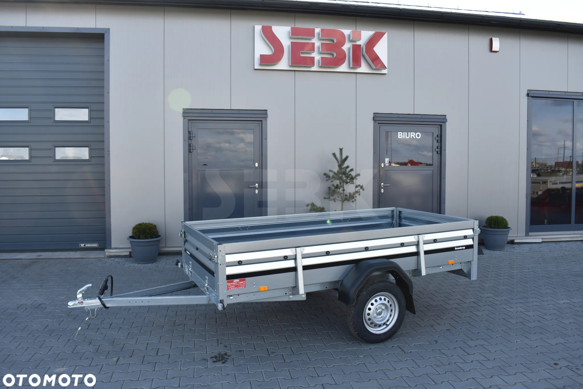 Brenderup SUPER PRZYCZEPA LEKKA 258 x 128 cm. - 2