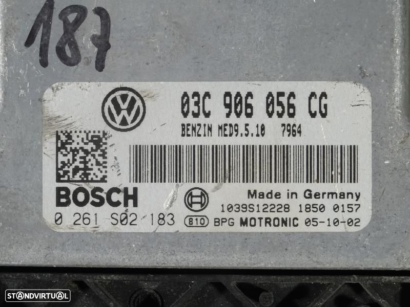 Centralina De Motor Volkswagen Golf V (1K1)  03C906056cg / 0261S02183 - 2