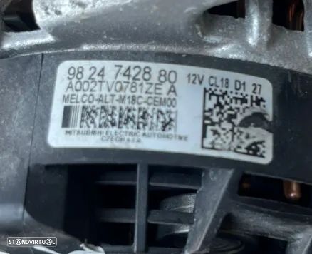 Alternador Citroen/Peugeot 1.5 BlueHDi Ref: 9824742880/A002TV0781ZEA - 8