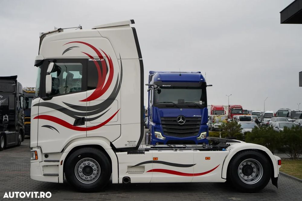 Scania S 500 / RETARDER / I-PARK COOL /  OPONY  100% / EURO 6 - 7