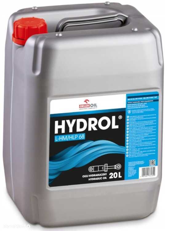 Orlen Olej hydrauliczny Hydrol HLP L-HM 68 20L RADOM wysyłka free - 1