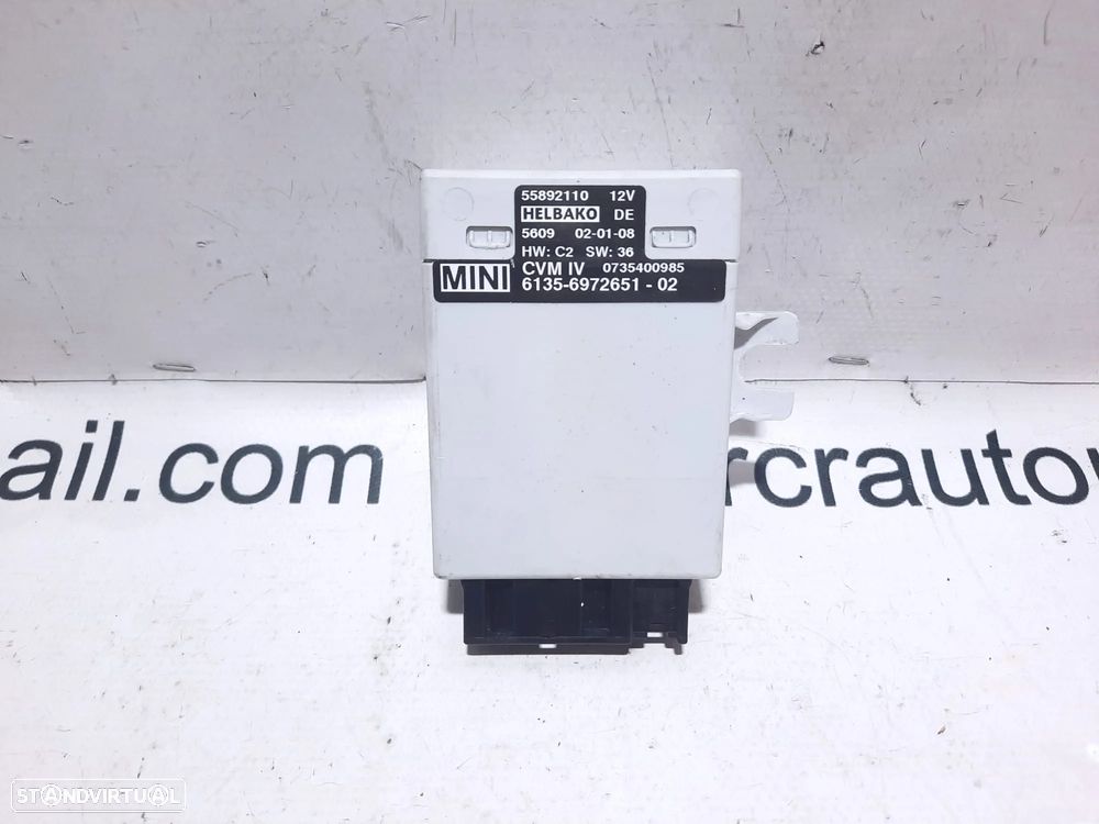 MÓDULO ELETRÓNICO MINI CABRIOLET CABRIO CONVERTIBLE R52 6135697265102 - 1