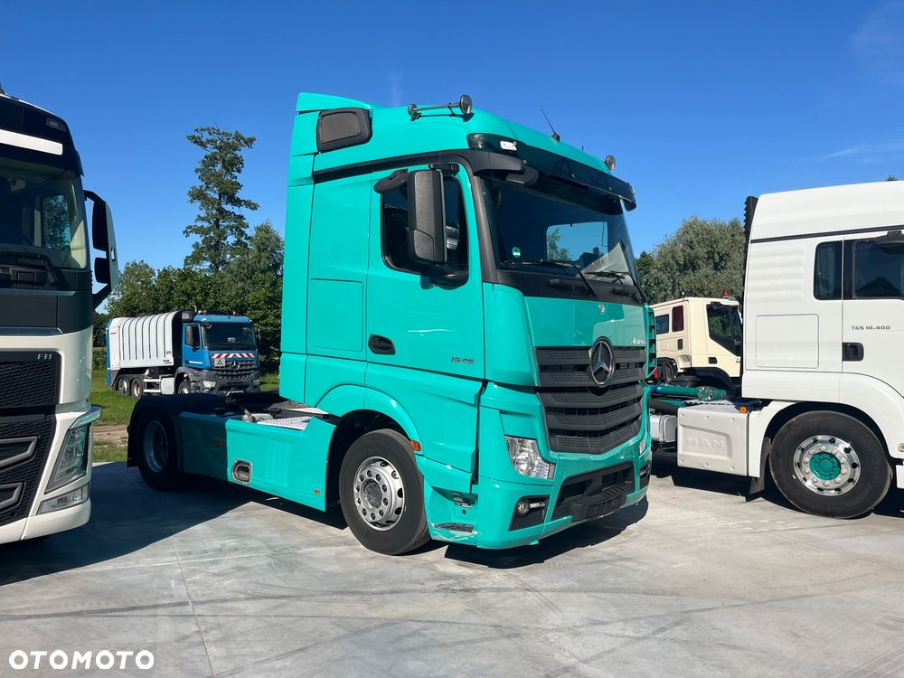 Mercedes-Benz Actros 1846 Hydraulika 6 Poduszek Standard Duża Kabina Osłony Między Osiowe Nowe Opony Top Stan Bogata Wersja (Man Daf Scania Volvo Renault ) - 1