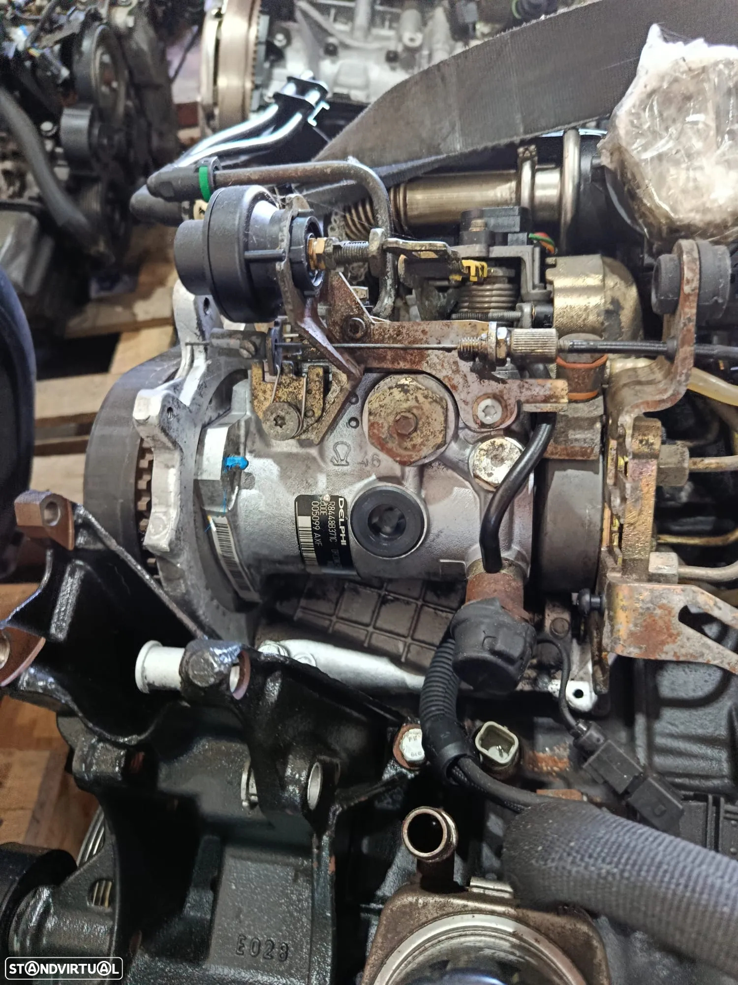 Motor Peugeot Citroen 1.9D REF: WJY - 2