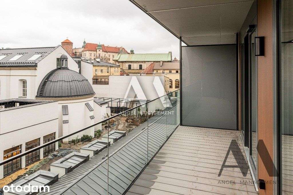 Dwupokojowe mieszkanie z widokiem na Wawel_Stradom