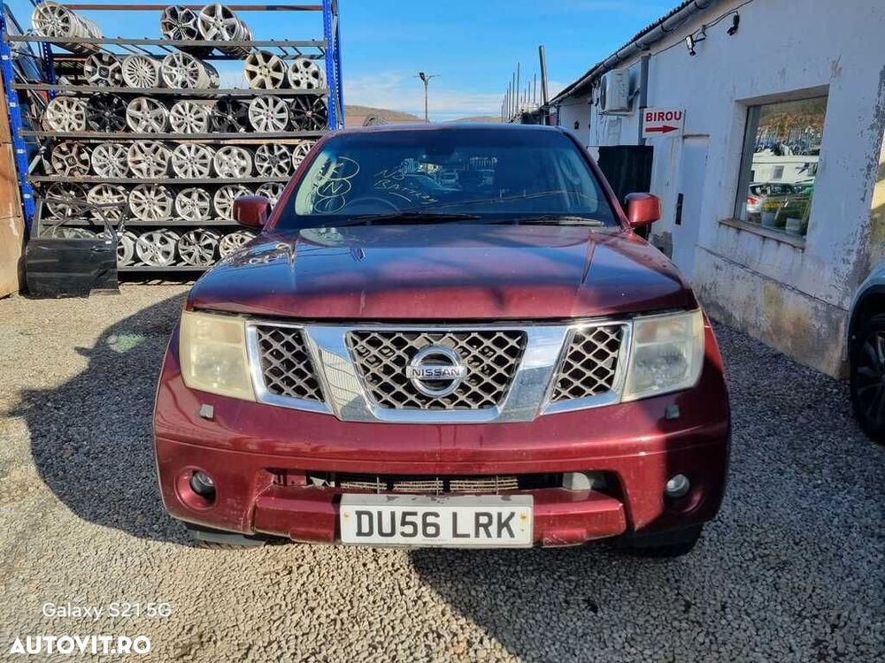 Bara fata Nissan Pathfinder 2004 - 2010 Roma Red A31 (1394) Diesel model cu spalatoare ... - 8