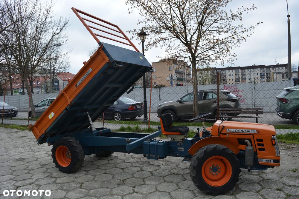 ANTONIO CARRARO UNITRANS Tipo 4800 _SOLIDNY TRAKTOREK 4x4 z PRZYCZEPĄ 3 STRONNA WYWROTKA BLOKADY REDUKTOR BIEGI SZOSOWE TERENOWE-WOM - 18