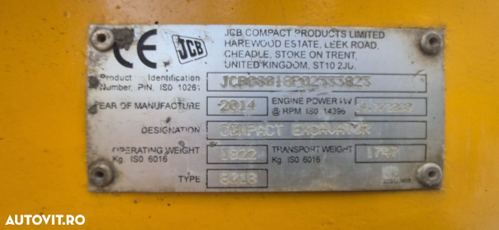 JCB 8018 CTS - 12