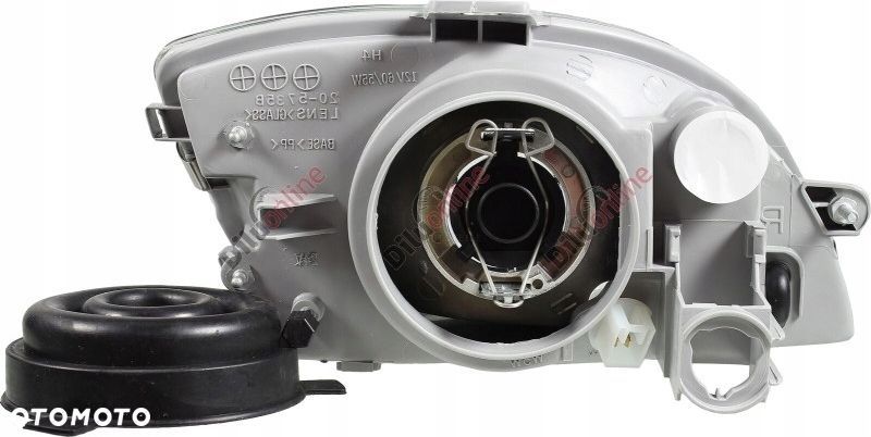 Fiat Seicento 98-10 Reflektor Główny Lampa Przednia Lewa 46511348 - 6