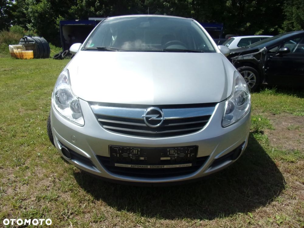 OPEL CORSA D zderzak maska lusterka szyby wnętrze fotele części - 1