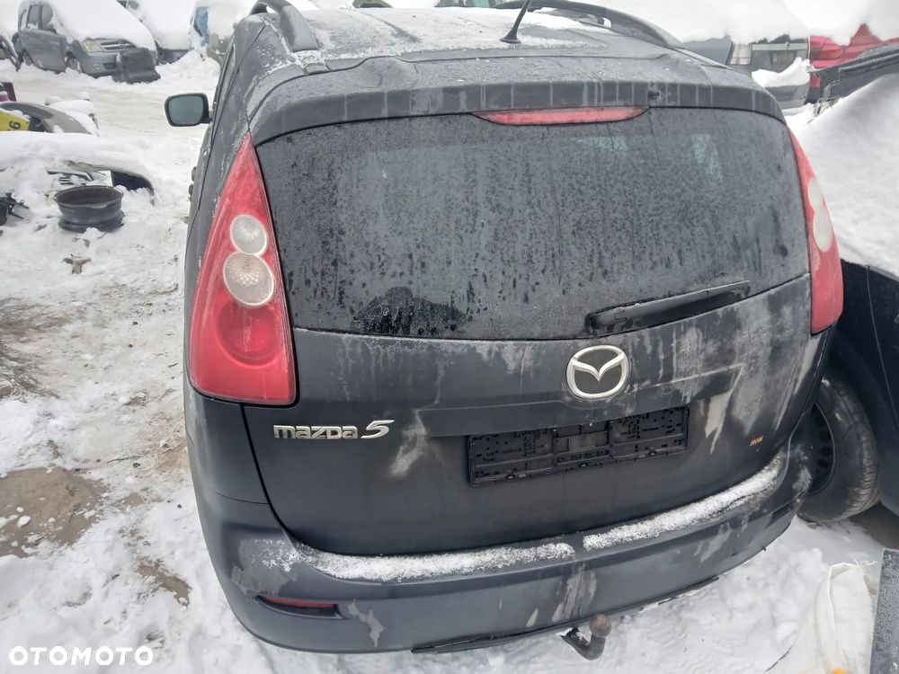 mazda 5 maska zderzak lampa grill błotnik drzwi zbiornik paliwa szyba lusterko klamka klapa - 3