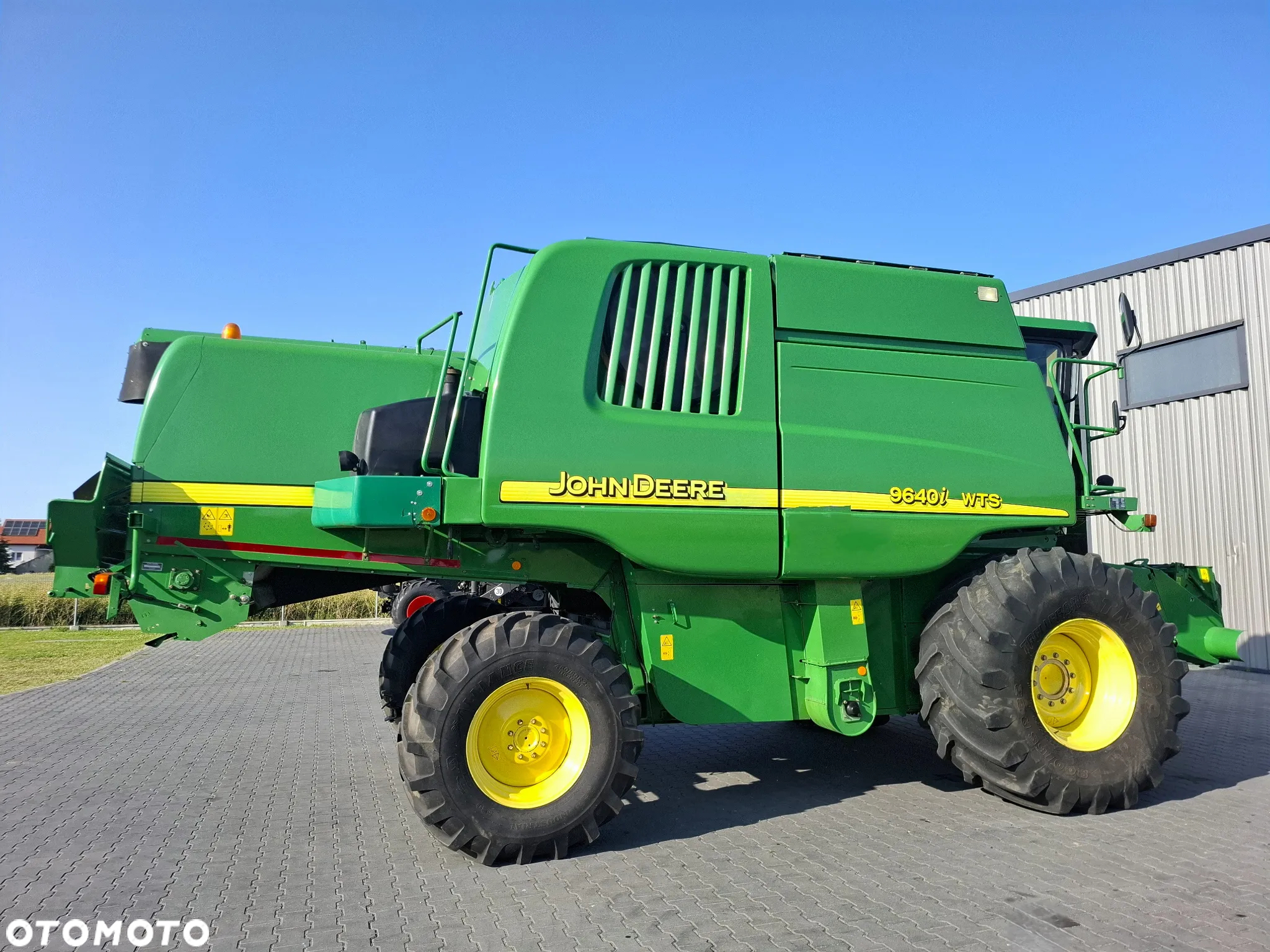 John Deere WTS 9640i 2005 Rok, heder 6,1m, Stol do rzepaku, Nie Malowany, Stan Bardzo Dobry - 7