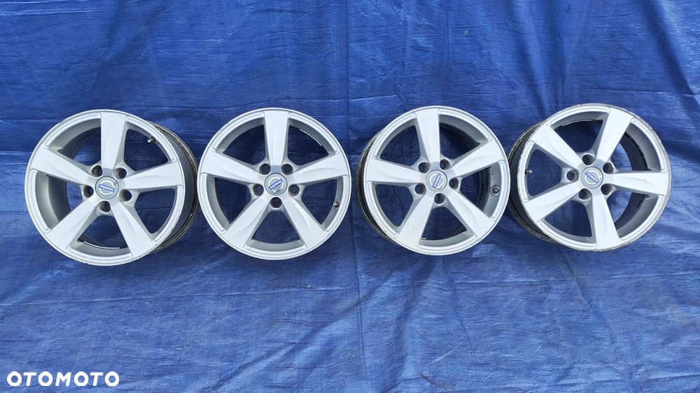 FELGI ALUMINIOWE ALUFELGI Z CZUJNIKAMI 16'' 7Jx16 ET50 5x108 KOMPLET VOLVO V40 II - 1